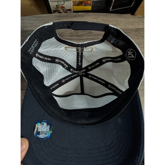 Texas Rangers 2023 World Series Champions Trucker Hat 47’ Brand Never Worn - Picture 8 of 9